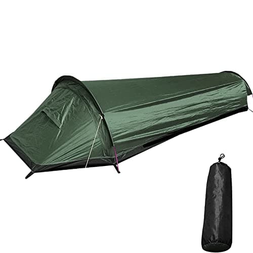 Backpacking Tent,HUIOP Backpacking Tent Outdoor Camping Sleeping Bag Tent Lightweight Single Person Tent
