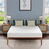 FDW | 8 Inch Queen Mattress | Medium Firm | Gel Memory Foam Mattress | White | Bed in a Box, CertiPUR-US Certified | Pressure Relief, Cooling Ventilated Foam | Washable Removable Cover