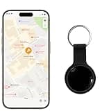 GPS Tracker for Vehicles, No Subscription Location Tracking Device, No SIM Card Required, No Monthly Fee, Magnetic GPS Tracker for Car, Kids’ Belongings-z1