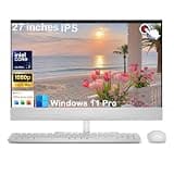 Dell 27 All-in-One Desktop Computer - 27.0-inch FHD IPS Touchscreen, Intel Core Ultra 7-355 AI Processor, 64GB DDR5 RAM, 2TB SSD, Windows 11 Pro, Wi-Fi 7, Wireless Keyboard & Mouse