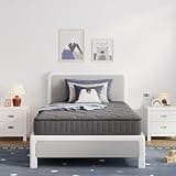 2 Queen Mattress, 8 Inch Queen Size Mattress in a Box, Medium Firm Hybrid Mattresses with Smarts™ Coil and Gel Memory Foam for Cool Night Sleep & Pressure Relief, CertiPUR-US Certified
