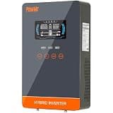 PowMr Solar Inverter 4500W 24V to 120V, Glass Top LCD Display Hybrid Inverter 4KW Built-in 140A MPPT Controller, Max.PV Input 5600W 350V, fit for Lead-Acid/Lithium Battery and BatteryLess Run