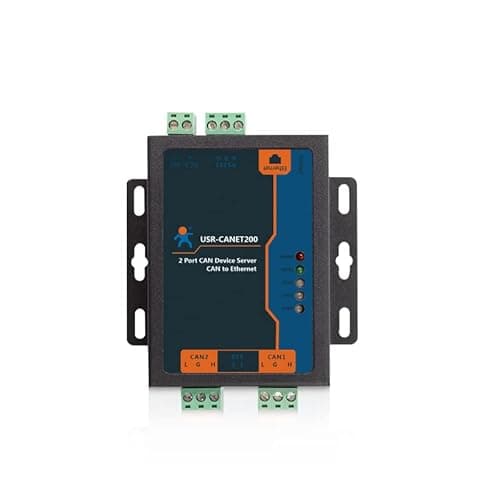 Davitu Motor Driver - USR-CANET200 Industrial Can to Ethernet RS485 Converter Integrated CAN Port Relay Network Server Support TCP/IP Protocol