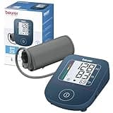 Beurer BM25 Upper Arm Blood Pressure Monitor, Fully Automatic, Arrhythmia Detection, Cuff Fit Control, USB-C Powered, Color Risk Indicator, App Tracking, One-Touch Use