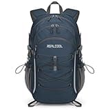 RealCool Hiking Backpack for Men Women,20L Lightweight Waterproof Travel Camping Backpack Hiking Daypack for Cycling Running,Blue