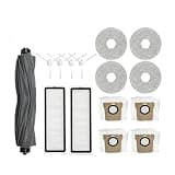 VEWHVBYDK Vacuum Bags Mop Filter for Vacuum Cleaner Cleaning Brush,Compatible with Dreame L10s Ultra / L10S Pro Robot Vacuum Cleaner Accessories(15PCS)