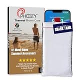 PHOOZY Apollo Thermal Phone Case | Insulated Phone Pouch Extends Battery Life 3X | Heat Resistant Drop Protection | Military Grade Water Resistant | Large | Silver