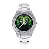 NTVOWPZO Three-Hand Analog Stainless Steel Watches for Men Easy Reader