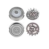 3pcs Replacement Shaver Head Blades Compatible with Philips ,Compatible for Norelco HQ6610 HQ6853 HQ5625 HQ6640 HQ6854 HQ6855 Razor Cutter Heads