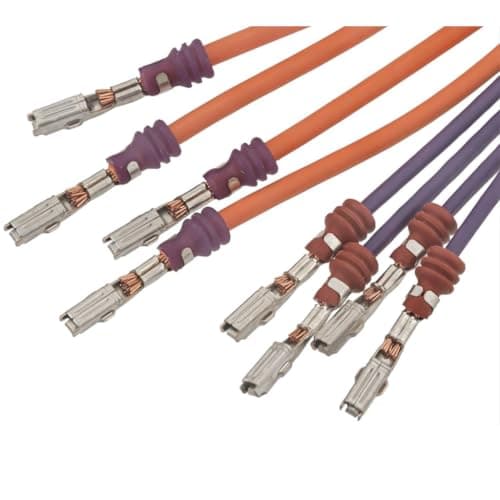 KarParts360 For Dodge Durango 2004 05 06 07 08 2009 Electrical Connector | Plastic | Metal Contact Terminal | Blade Terminal | Rectangle Connector | Replacement For 5019958AA