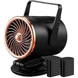 Grinsvalley Portable Range Hood Rechargeable Desktop Exhaust Fan with 3 Speed Suction Power 20 Filter Cores for Indoor BBQ Hot Pot Cooking Kitchen Apartment Dormitory