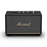 Marshall Acton III Bluetooth Home Speaker - Loud Stereo Sound with Bass and Treble Controls | Plug-in Powered | 3.5mm Aux Input - Black