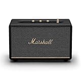 Marshall Acton III Bluetooth Home Speaker - Loud Stereo Sound with Bass and Treble Controls | Plug-in Powered | 3.5mm Aux Input - Black