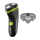 Remington Ultrastyle Rechargeable Rotary Shaver, Black and Neon Green