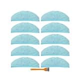 JWEINENL Mop Pads, Compatible for Cecotec, 8090 Ultra 9090 AI(10 Pack)
