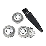 3pcs,Compatible for Philips ,Compatible for Norelco HQ56 HQ55 HQ4 HQ3 Reflex Plus 6863XL CloseCut Shaver Heads/Razor Blade