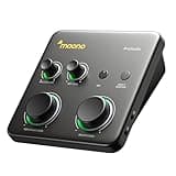 MAONO P1 USB Audio Interface 70dB Gain for PC Phone Guitar Stream Create
