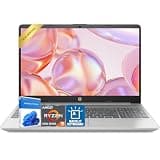 EBRANE Customized HP 15.6" FHD Laptop, AMD Ryzen 5 5625U CPU, 8GB/16GB/32GB/64GB RAM | 256GB/512GB/1TB/2TB SSD, Backlit Keyboard, Windows 11 with Office 365 for Web