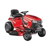 CRAFTSMAN 42" Gas Riding Lawn Mower with 17.5 HP* Briggs and Stratton Single-Cylinder Engine, Gas Lawn Tractor with 7-Speed Transmission, Red/Black (13AN77XSA93)
