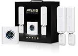 AmpliFi HD WiFi System by Ubiquiti Labs, Seamless Whole Home Wireless Internet Coverage, HD WiFi Router, 2 Mesh Points, 4 Gigabit Ethernet, 1 WAN Port, Ethernet Cable, Replaces Router & WiFi Extenders