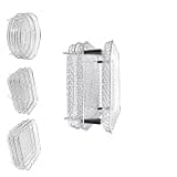 3Layers Air Fryer Rack Stainless Steel Stackable Grill Food Dehydrator Basket Air Fryer Accessory Cook Several Food In One Time(Circular)