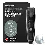 Panasonic Beard Trimmer for Men Cordless Precision Power, Hair Clipper with Comb Attachment and 19 Adjustable Settings, Washable, ER-SB40-K, 0.5-10mm lengths, 1 Pack