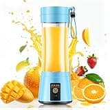 Portable Blender for Smoothies & Shakes - Personal Blender with 12Oz Traveling Cup, BAP Free, 6 Stainless Steel Blades, Freshly Squeezed for Office/Picnic/Sports