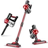 iwoly C150 Cordless Vacuum Cleaner with 2200mAh Rechargeable Battery, 18000Pa Cyclone Vacuum with HEPA Filter, Lightweight Portable Handheld Stick Vacuum for Home Hard Floor Car Cleaning