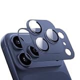 MAGIC JOHN for iPhone 17 Pro Camera Lens Protector 6.3'', HD Clear, Magnetic Tempered-Glass Lens Film, Ultra-Tough, Anti-Scratch, Case Friendly, 2 Pack,Blue