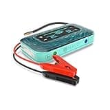 HALO Bolt Air+ 1750 Portable Car Battery Jump Starter | 130 PSI Air Compressor, 59.9Wh USB Power Bank, Large Display, Emergency Floodlight & Charger, Jumps Cars SUVs & Trucks, Inflates Tires — Teal
