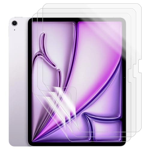 3pcs Soft Pet Film Screen Protector for Apple iPad Air 13 Inch 7th Gen M3 2025 2026 M3 Guard Bulk