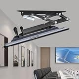 Motorized Ceiling TV Mount for 32-70 Inch TVs, Tilt, Height Adjustable