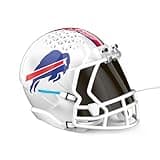NFL Echo Dot Bundle: Includes Echo Dot | Deep Sea Blue and Limited-Edition NFL Helmet Stand | Buffalo Bills