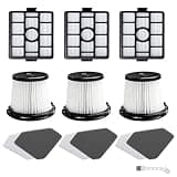 BU3523 BU3521 BU3120 Filter Replacement Compatible with Shark BU3521 Clean Lightweight Cordless Stick Cleaner, Shark BU3523 Clean and Empty Cordless Stick Vacuum, Auto Empty System,3PACK