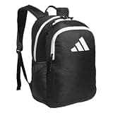 adidas Kids Affiliate Backpack – School Bag for Girls and Boys, 27L, Black/White, OSFA