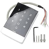 125KHZ RFID Access Controller IP65 Sealed Wiegand26 Keypad Password Door Opener Metal Panel Large User Capacity for Home Office Security System