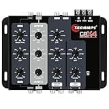 Taramps Crx4 Electronic 4 Way Crossover Rca Channels 8 Volts Rms Car Audio Processor Stereo Equalizer Great for Low/High with Bass Boost, Compact Size