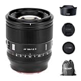 VILTROX AF 56mm F1.2 Pro E Lens for Sony E Mount, 56mm f/1.2 Large Aperture Wide-Angle Auto Focus APS-C Lens with Dual HyperVCM Motor for Sony E-Mount Mirrorless Cameras A6700 A6400 ZV-E10II FX30 A7Ⅳ