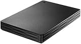 I-O Data HDPH-UT1KR/S Portable Hard Drive HDPH-UT/S Series (Built-in Easy Data Transfer App) USB 5Gbps (USB 3.2 Gen1) Compatible