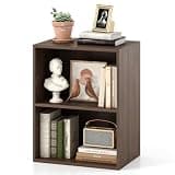 Giantex 2-Cube Bookshelf, 2-Layer Storage Shelf Bookcase