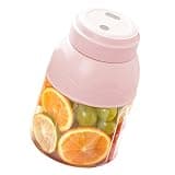 Elnwnnkc Portable 800ML Small Mixing Cup with 18000 Rotations Processing Tool for Blended Beverages Shakes and Food Design Easy to Rechargeable Combiner
