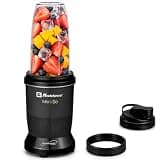 Koblenz Mix&Go Personal Blender 1000W, 6-Piece Kit, Black, LPKM-1000