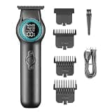 DAXXIN Hair Cutting Tool, Hair Trimmer Cordless Hair Cutting Machine Barber Electric 8000 RPM Hair Clipper Professional Haircut Trimmer for Men(Black)