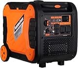 Genkins 8000W Quiet Inverter Generator, Gas Powered Portable Generator, CO Auto Shutoff, EPA Compliant, Clean Sine Output for Home Backup, RV Camping & Outdoor Work