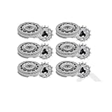 Compatible For Philips S9000 /8000, 9XXX 8XXX 9531 9721/84 S9511 8950 8980/12 9311/21 Blades Compatible,SH90 Shaving Replacement Heads(3pac)
