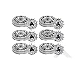 Compatible For Philips S9000 /8000, 9XXX 8XXX 9531 9721/84 S9511 8950 8980/12 9311/21 Blades Compatible,SH90 Shaving Replacement Heads(3pac)