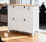 Lateral File Cabinet, Filing Cabinet with Adjustable Hanging Bar for Letter/Legal/A4, Home Office Storage Cabinet