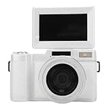 Zopsc 5K Digital Camera 64MP 18X Zoom Digital SLR WiFi Camera with LED Fill Light, Flip Screen Beauty for Selfies Travel (White)