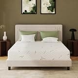 2 12 Inch Twin XL Mattress, Cooling Green Tea Gel Memory Foam for Pressure Relief, Medium Plush, Fiberglass Free, Bed in a Box, CertiPUR-US Certified