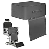 MLMTFI Salon Booster Seat for Kids, 18 x 13 x 6.7 in Children Barber Booster Seat for Salon Chair, Leather Styling Chair Seat Booster Cushion for Hair Cutting, Beauty Salon Spa Equipment